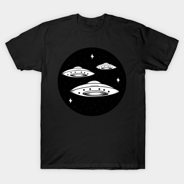 UFOs T-Shirt by Migzy